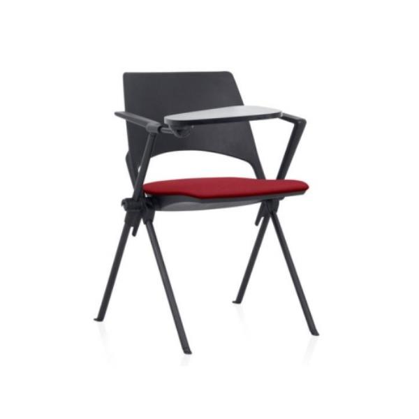 Cadeira Multiuso Empilhavel De Assento Rebatível