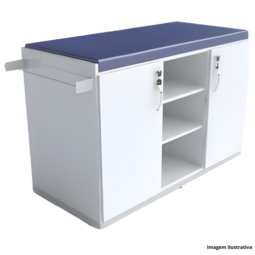 Armário Escolar Belacci Havena ES.2V Trocador Berçário