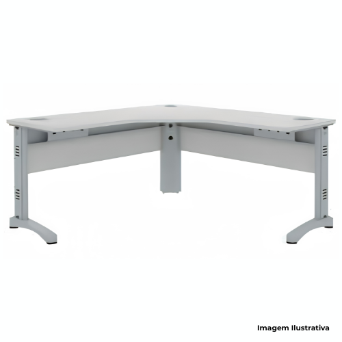 Mesa Escritório Fortline Delta 120x60x120x60x74cm Genius - Portal de Adesões