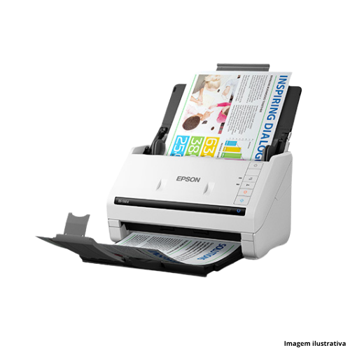 Outsourcing Scanner Colorido Epson DS 530 II + Software Epson Document Capture Pro - Portal de Adesões