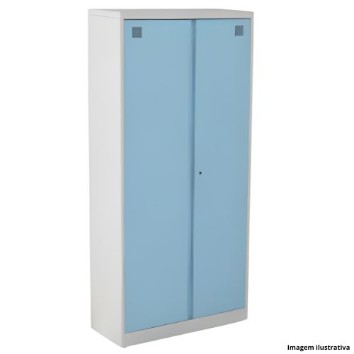 Armário Aço Marzo Vitorino 2 Portas 1,96x0,90m - Portal de Adesões