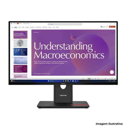 Monitor Lenovo ThinkVision T24D-40: IPS Full HD 23,8" - Portal de Adesões