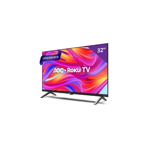 Imagem do produto Televisor AOC 32S5045/78G: Smart TV DLED 32”| HD| Comando De Voz| Roku TV| Wifi| Bluetooth| HDMI| USB| Lan Ethernet da marca AOC - miniatura 2