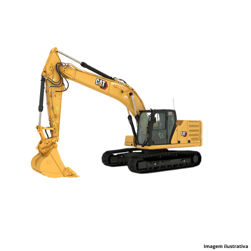 Locação Escavadeira Caterpillar Hidráulica Com Esteiras - Portal de Adesões