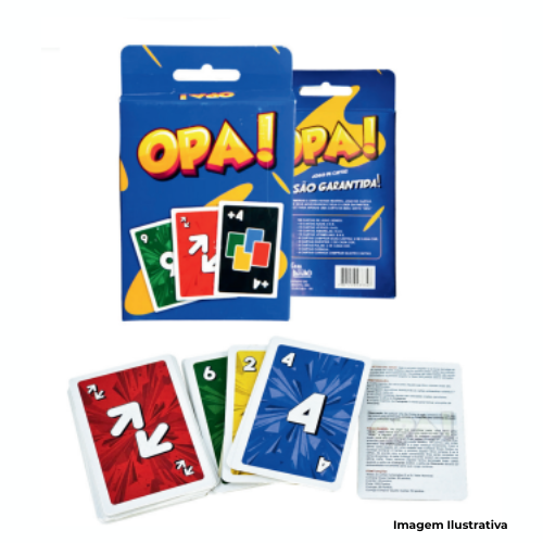 Brinquedo Baralho Tipo UNO Com 112 Cartas - Portal de Adesões