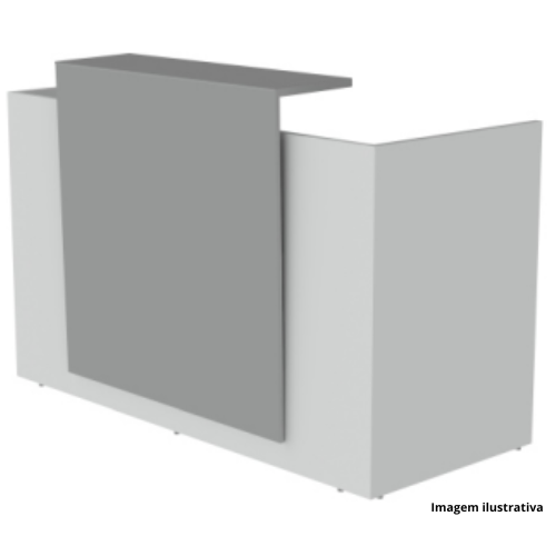 Balcão Atendimento Retangular MDLBR160