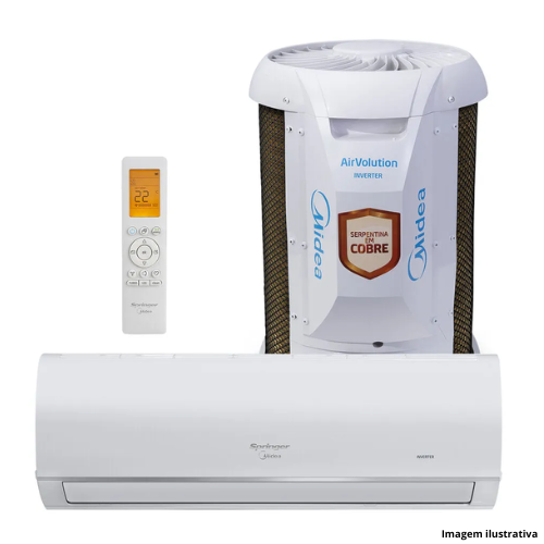 Ar-Condicionado Midea AirVolution 42AFVCI18S5.38TVCI18S5: Split Inverter| 18.000 BTUs| Ciclo Frio - Portal de Adesões