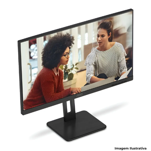 Monitor AOC 24E3QF: Tela 23.8" IPS W-Led - Portal de Adesões