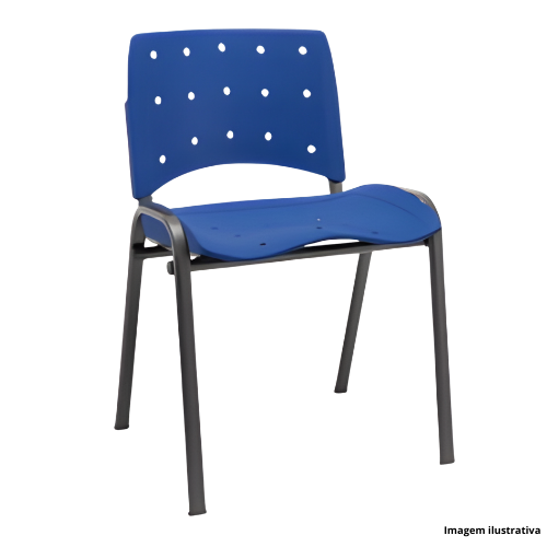 Cadeira Fixa Plaxmetal Ergoplax AL180-4P