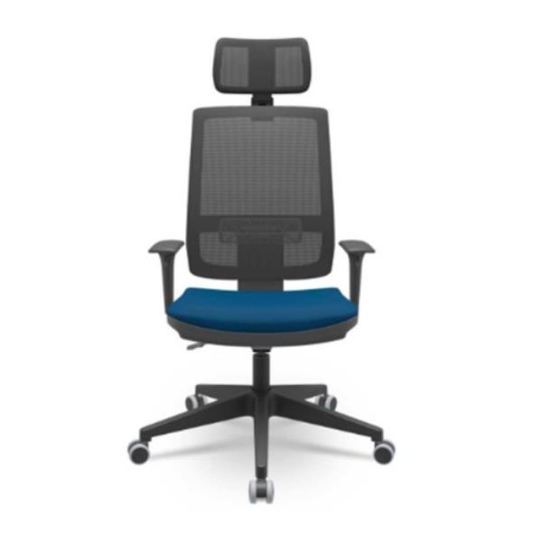 Poltrona Giratória Com Apoio De Cabeça