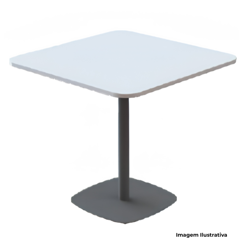 Mesa Refeitório Quadrada Multi Table MT09Q 90x90x74cm - Portal de Adesões
