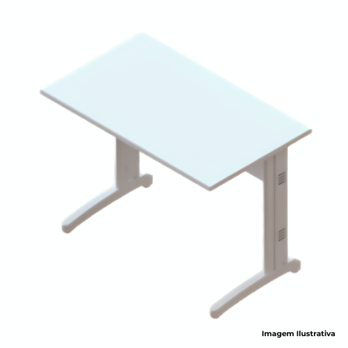 Mesa De Trabalho Retangular Genius 100X60X74cm 78120 - Portal de Adesões