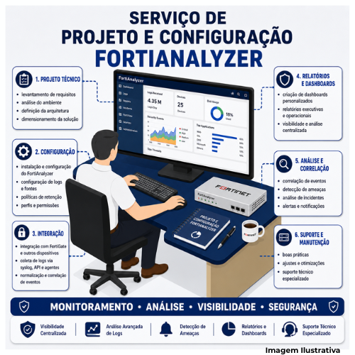 Serviço De Projeto E Configuração FortiAnalyzer - Portal de Adesões