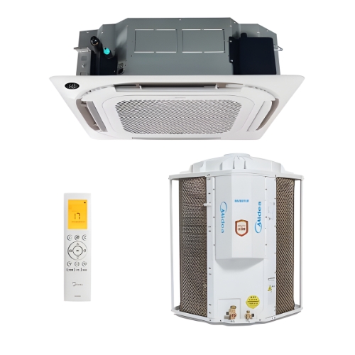Ar-Condicionado Midea Carrier 40KVQE36M5.38CCVE36515MM.40KWFLBM: 36.000 BTUs| Cassete| Split Inverter| Ciclo Frio - Portal de Adesões
