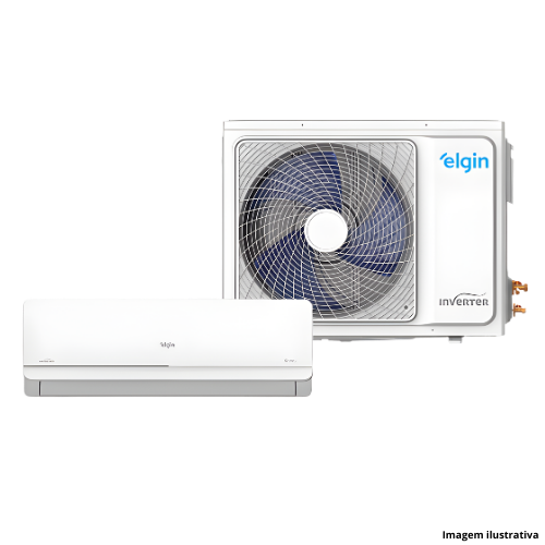 Ar-Condicionado Elgin Inverter High Wall Eco Star HSF: 12.000 Btus| Split Teto| Ciclo Frio - Portal de Adesões