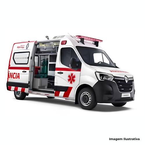 Veículo Renault Master L2H2 Pro Ambulância Unidade De Suporte Básico - Portal de Adesões
