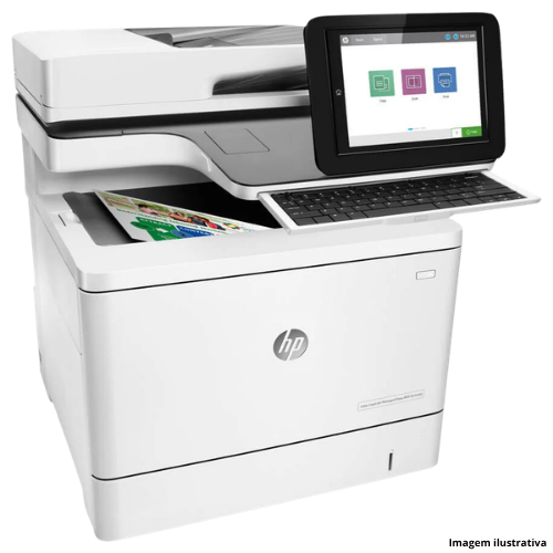 Outsourcing Impressora Multifuncional HP Flow E52645C Laserjet Gerenciada - Portal de Adesões