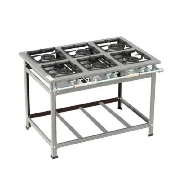 Fogão Itajobi INOX 16003I2 + 2x Forno Itajobi 48L Tampa Inox 9008