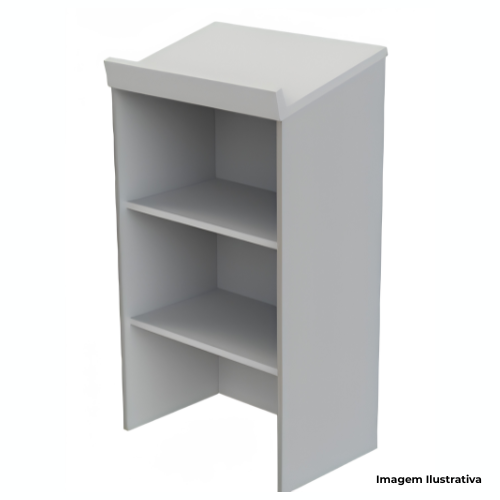 Pulpito Tampo Inclinado 60x40x115cm Genius PTI - Portal de Adesões