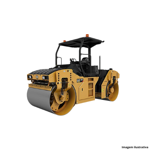 Locação Rolo Compactador Caterpillar CB10 2023 - Portal de Adesões
