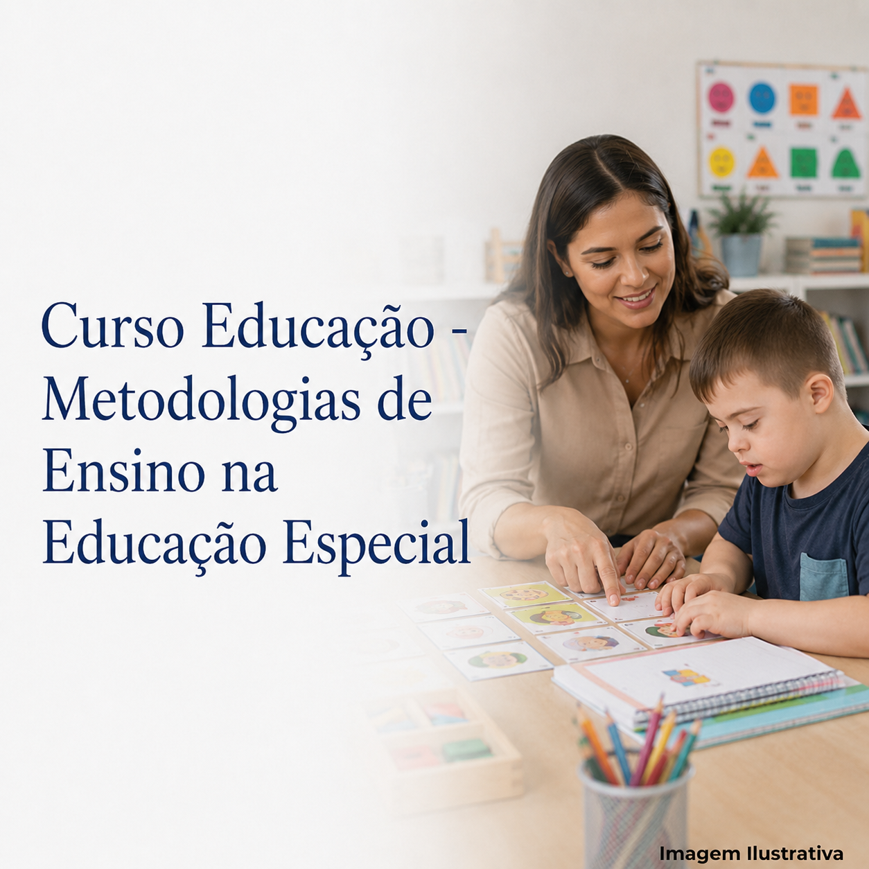Curso Educação - Metodologias de Ensino na Educação Especial - Portal de Adesões