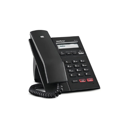 Telefone IP VoIP PoE Intelbras TIP 125i: Garantia 1 Ano