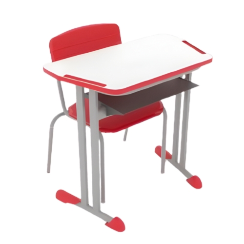 Conjunto Escolar Coletivo Belacci Mileto M04 Hexagonal 10 Lugares