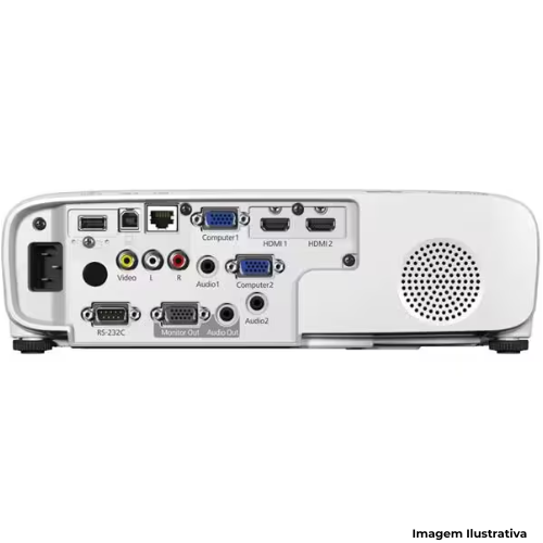 Projetor Epson PowerLite W49 Multimidia 3.800 Lúmens
