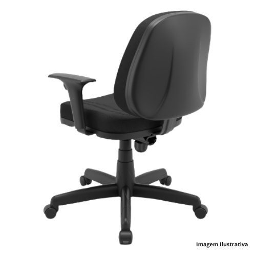 Cadeira Com Base Giratória Plaxmetal Executiva Premium