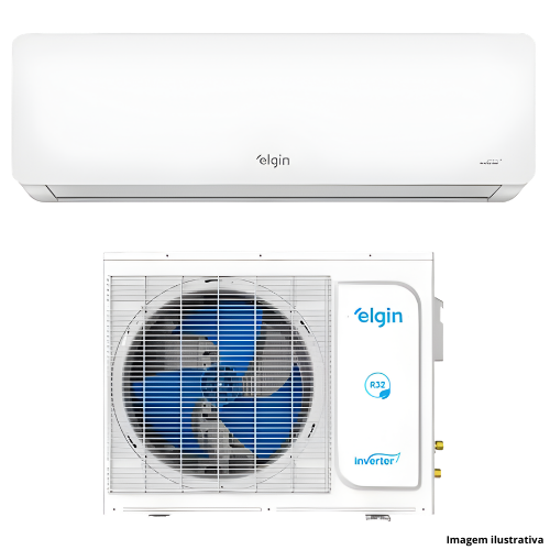 Imagem do produto Ar-Condicionado Elgin Inverter High Wall Eco III Wi-fi HJF/Q: 12.000 Btus| Split Teto| Ciclo Quente/Frio da marca Elgin - miniatura 1