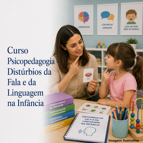 Curso Psicopedagogia - Distúrbios da Fala e da Linguagem na Infância - Portal de Adesões