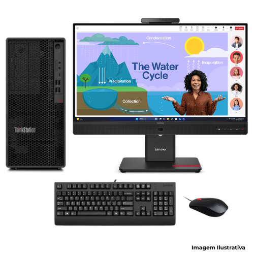 Workstation Lenovo Thinkstation P2 Gen 2: Processador Ultra 7| 32GB RAM| 512GB SSD| NVIDIA RTX| Garantia 3 Anos On-Site - Portal de Adesões