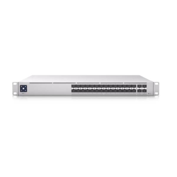 Switch Ubiquiti USW-Pro-Aggregation 28 PORTAS 1/10 SFP+, + 4 PORTAS 25GE SFP28 - Portal de Adesões
