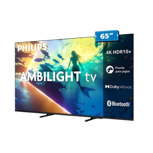Smart Tv Philips 65" 4K UHD LED Wi-Fi Titan OS Ambilight 65PUG8100/78 65" 3840x2160 - Portal de Adesões