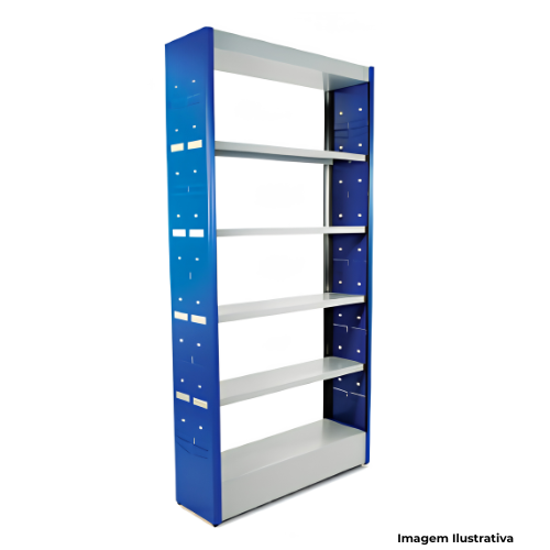 Estante Simples De Aço Metalpox C4FE109 - Portal de Adesões