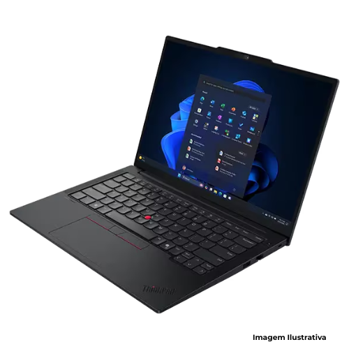 Notebook Lenovo ThinkPad E14 Gen 7: Processador Ultra 5| 8GB RAM| 256GB SSD| Tela 14"| Webcam| Garantia 4 Anos On-Site