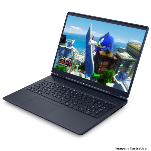 Notebook Dell Alienware 16 Aurora AC16250: Processador Core 7| 16GB RAM| 512GB SSD| Webcam| Tela 16"| NVIDIA® GeForce RTX™| Garantia 3 Anos On-Site