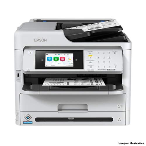 Outsourcing Impressora Multifuncional Monocromática Epson Work Force M5899 - Portal de Adesões