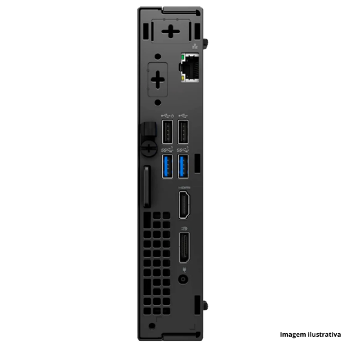 Computador Dell Optiplex 7020 MFF: Processador I3| 8GB RAM| 256GB SSD| Monitor 23,8"| Garantia 3 Anos