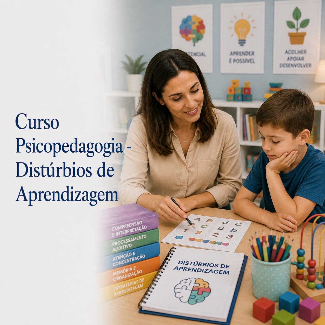 Curso Psicopedagogia - Distúrbios de Aprendizagem - Portal de Adesões