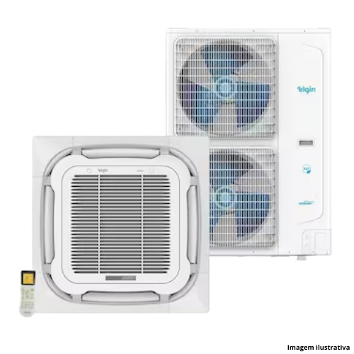 Ar-Condicionado Elgin Cassete Plus Inverter 45KDFI60C2NA: 58.000 Btus| Split Inverter| Ciclo Frio - Portal de Adesões