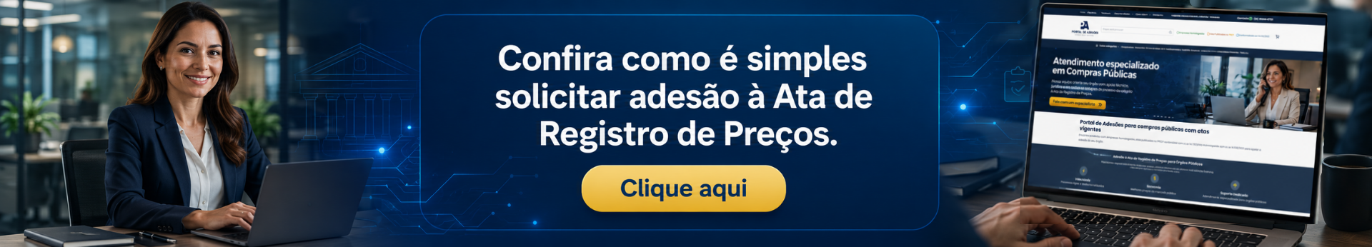 Atas de Registro de Preços para Órgãos Públicos — Portal de Adesões